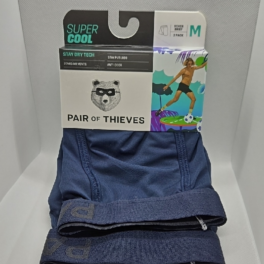 Pair of Thieves Super Cool Boxer Briefs - Navy